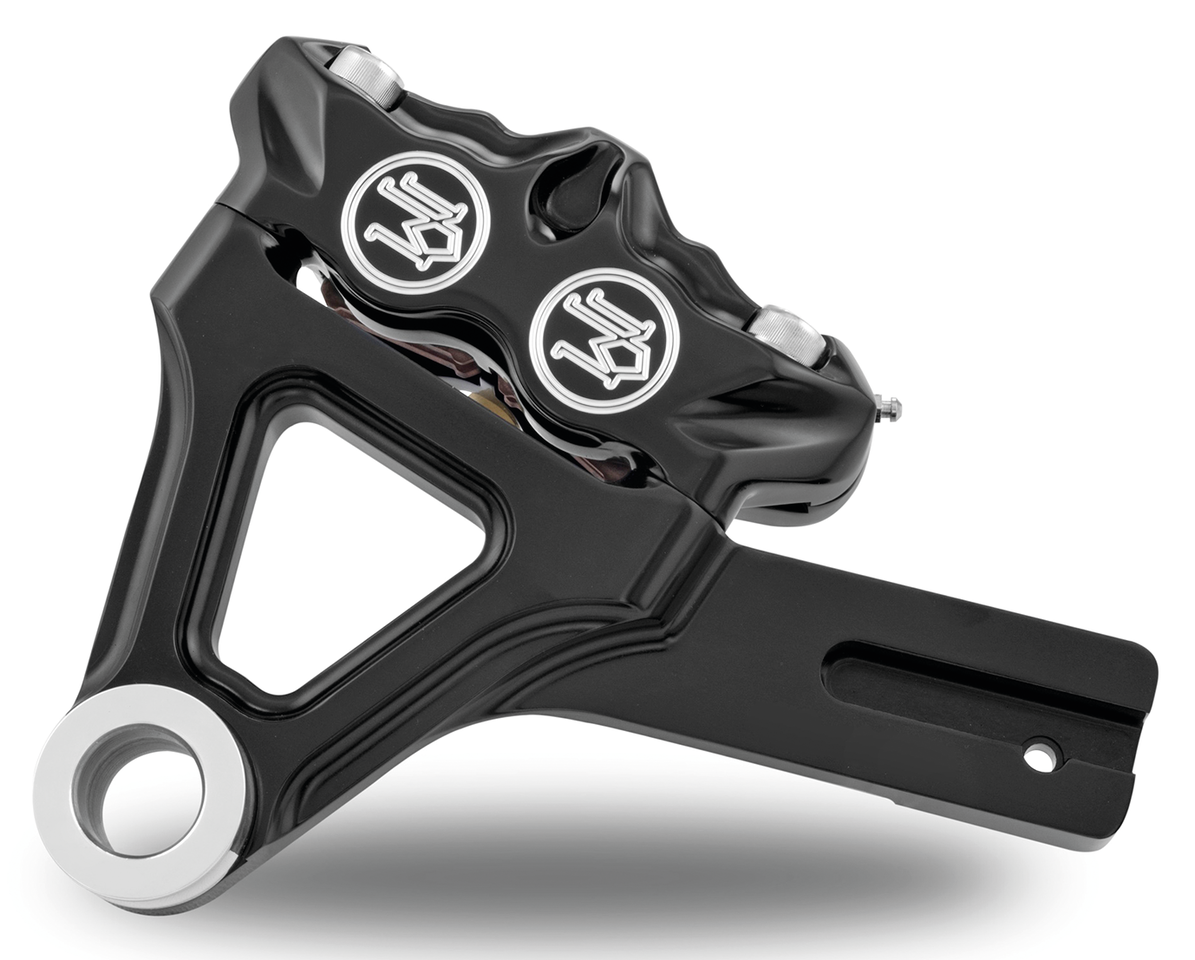 PM 4 Piston rear caliper/brckt FXD08-up