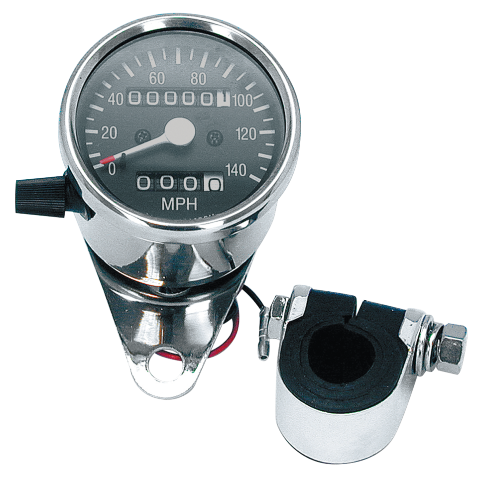 GZP Mini Speedo KPH w/trip meter + clamp