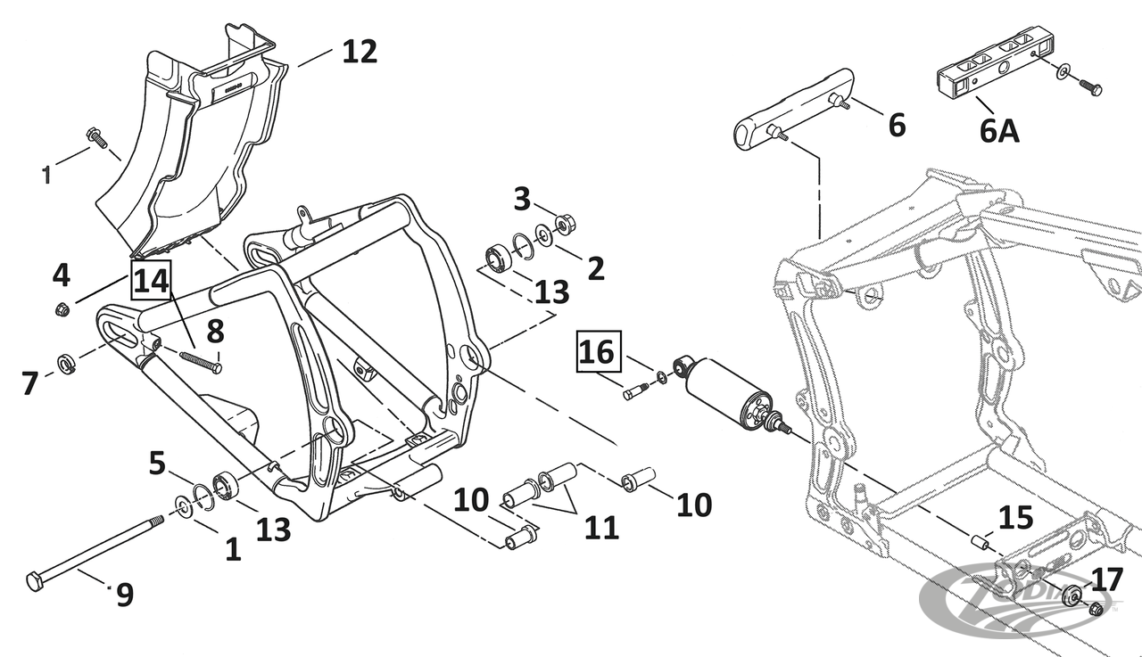 Washer/Grommet Rear Shock F*ST00-17