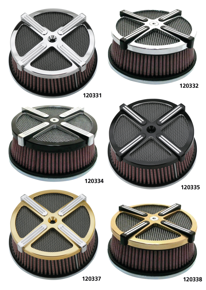 GZP All Chrome 3D Active HP Aircleanerki