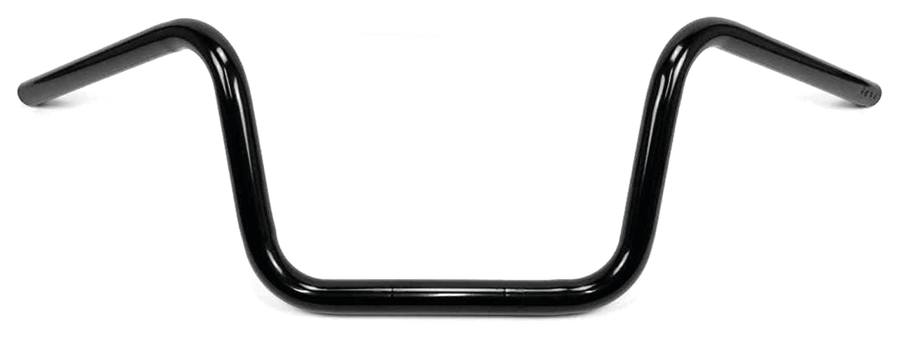 1" Handlebars Ape Hanger 9"BLK no dimple
