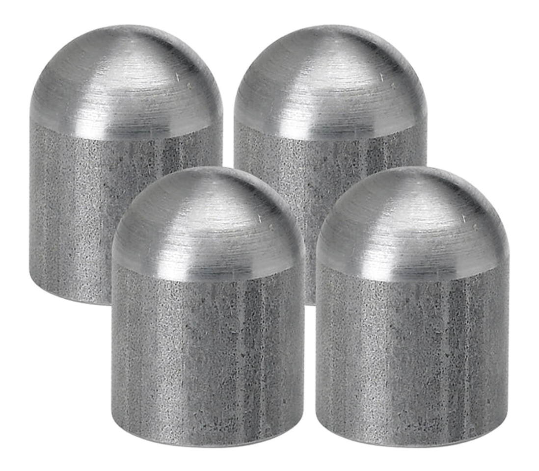 Domed Bungs 3/8-16" Thread 4Pck