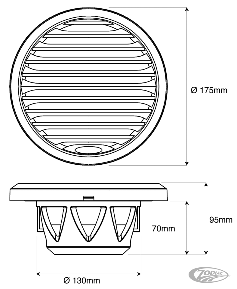 Aquatic 6.5" Speakers for Speaker Lids
