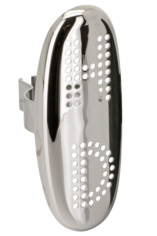 H-D Boot guard, heatshield chrome