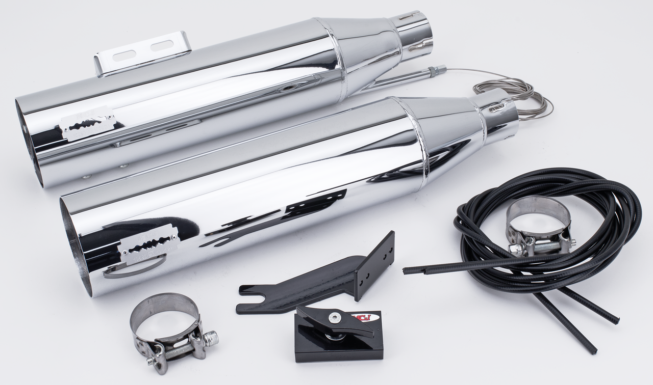 MCJ Royal Slip-Ons 2-2 ST21-Up Chrome