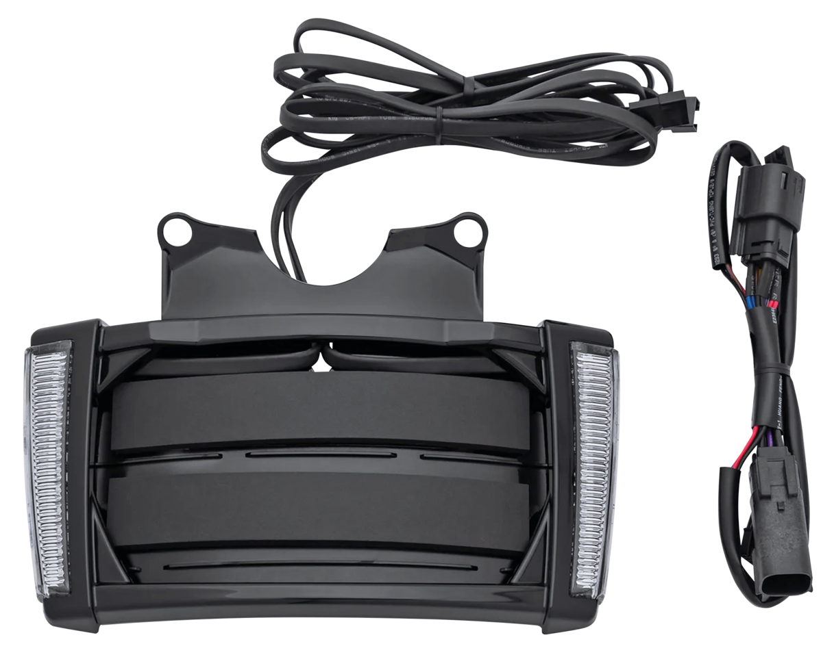 Black License Frame Smoke Lens FLH/T14-U