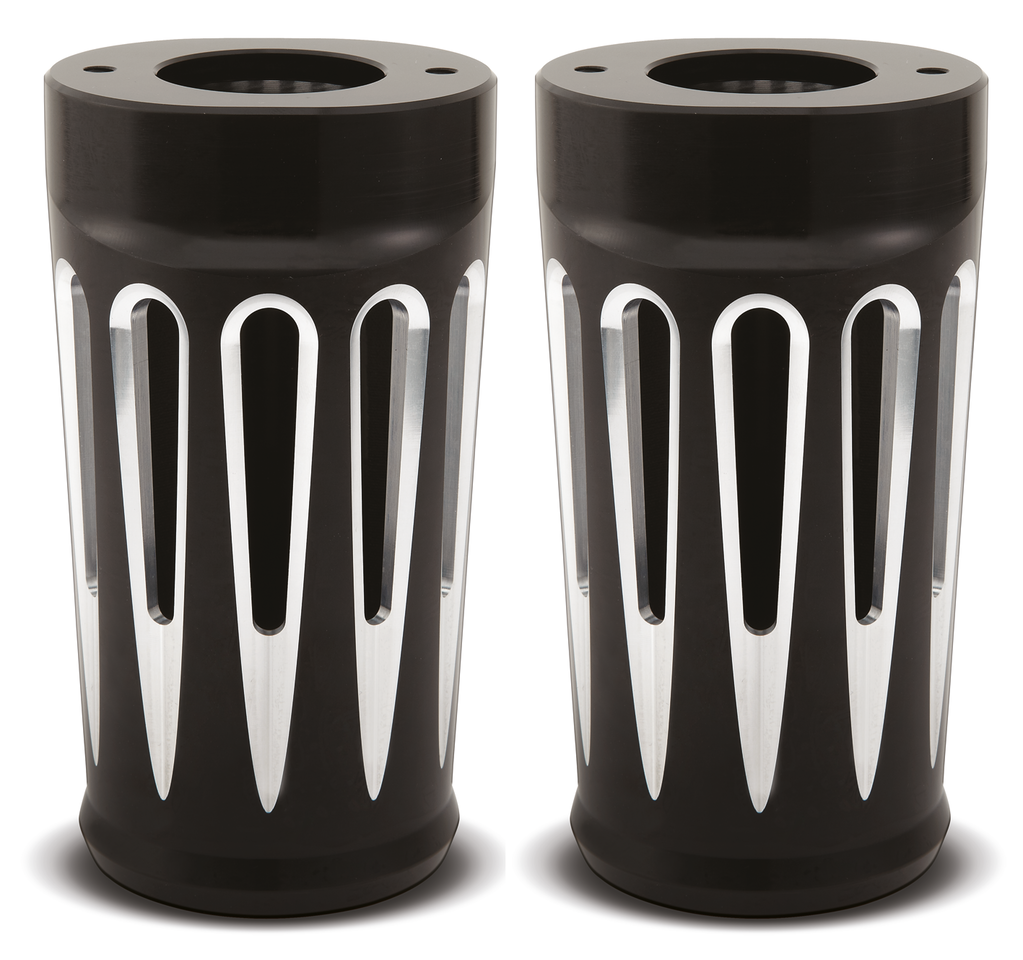 DEEP CUT BLACK FORK BOOTS FLH/T06-13