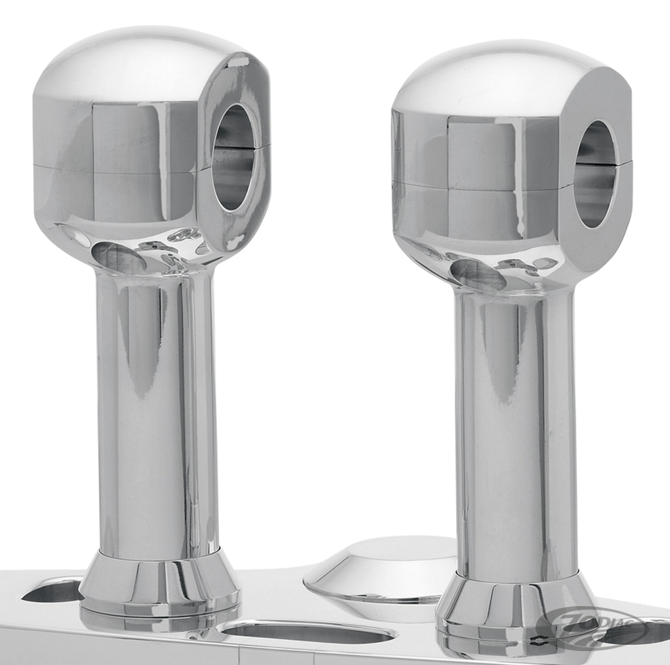 4" Risers for 1-1/4" Handlebars Pol.