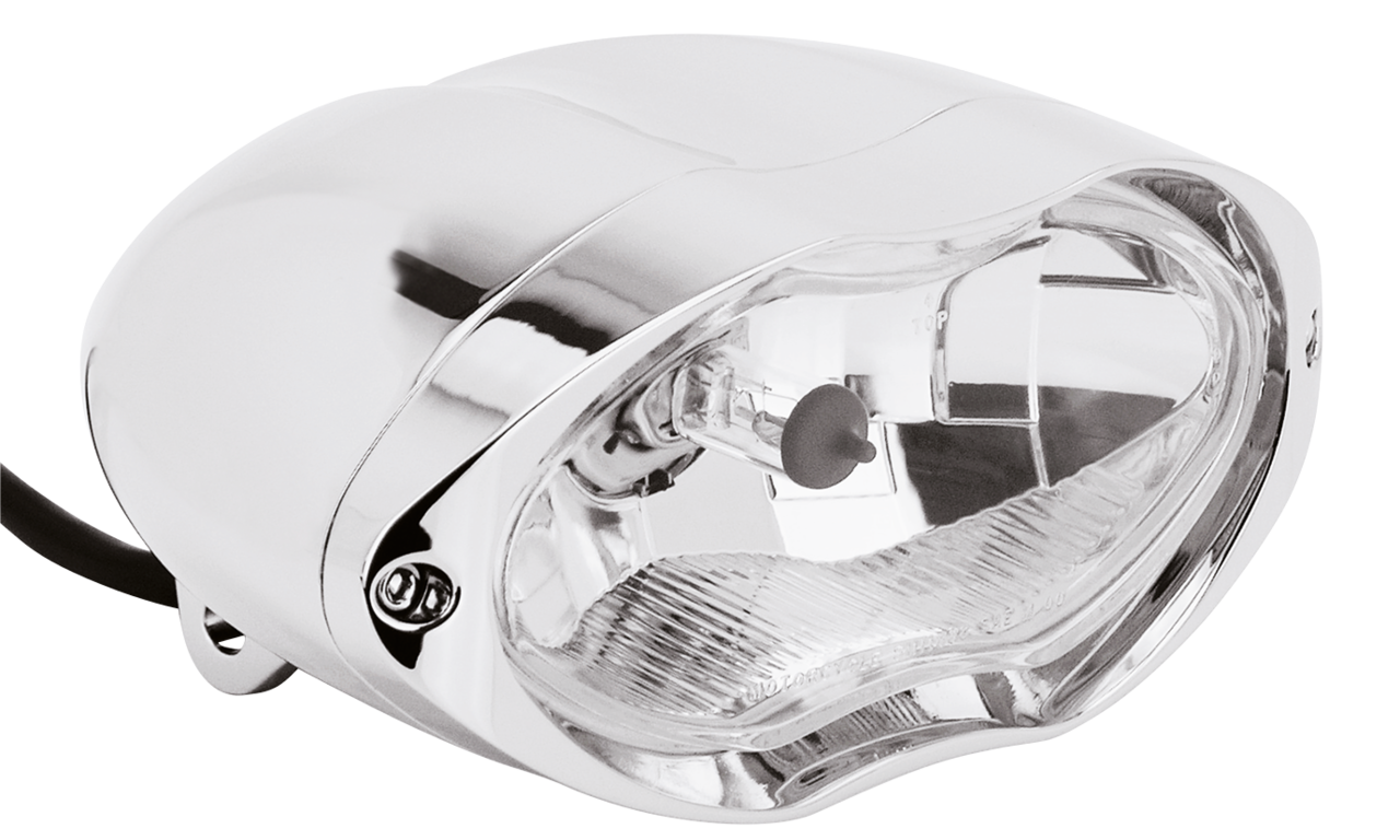 GZP Chrome Sunray headlight DOT 12V 55/6