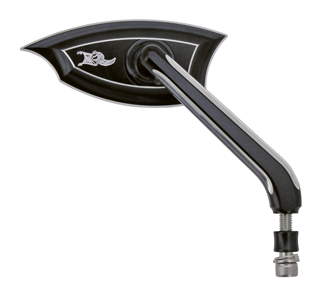 Vanquish Mirror Black&MachineCut Right