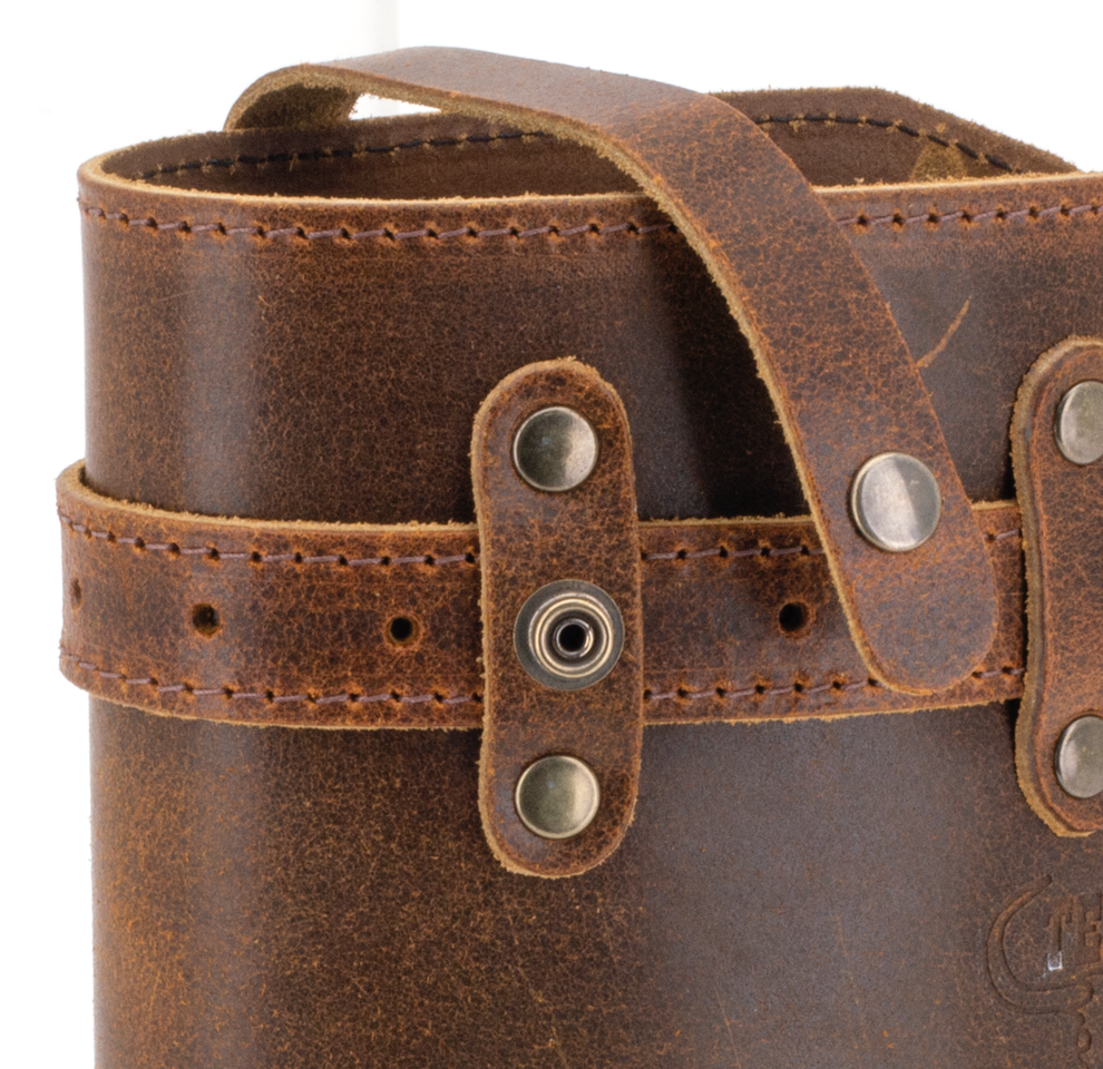 Texas Leather 1.5L Canister Holder Rngr