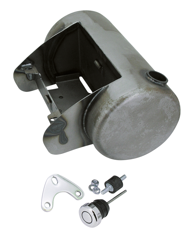 Round raw 3.5 Qrt. oil tank side fill