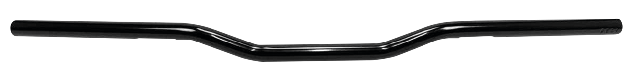 1" Handlebars Flat Cross BLK dimpled