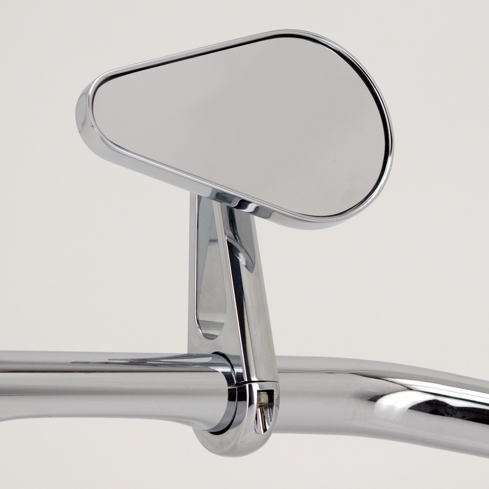 JBrake teardrop 1.25" clamp on mirror Po