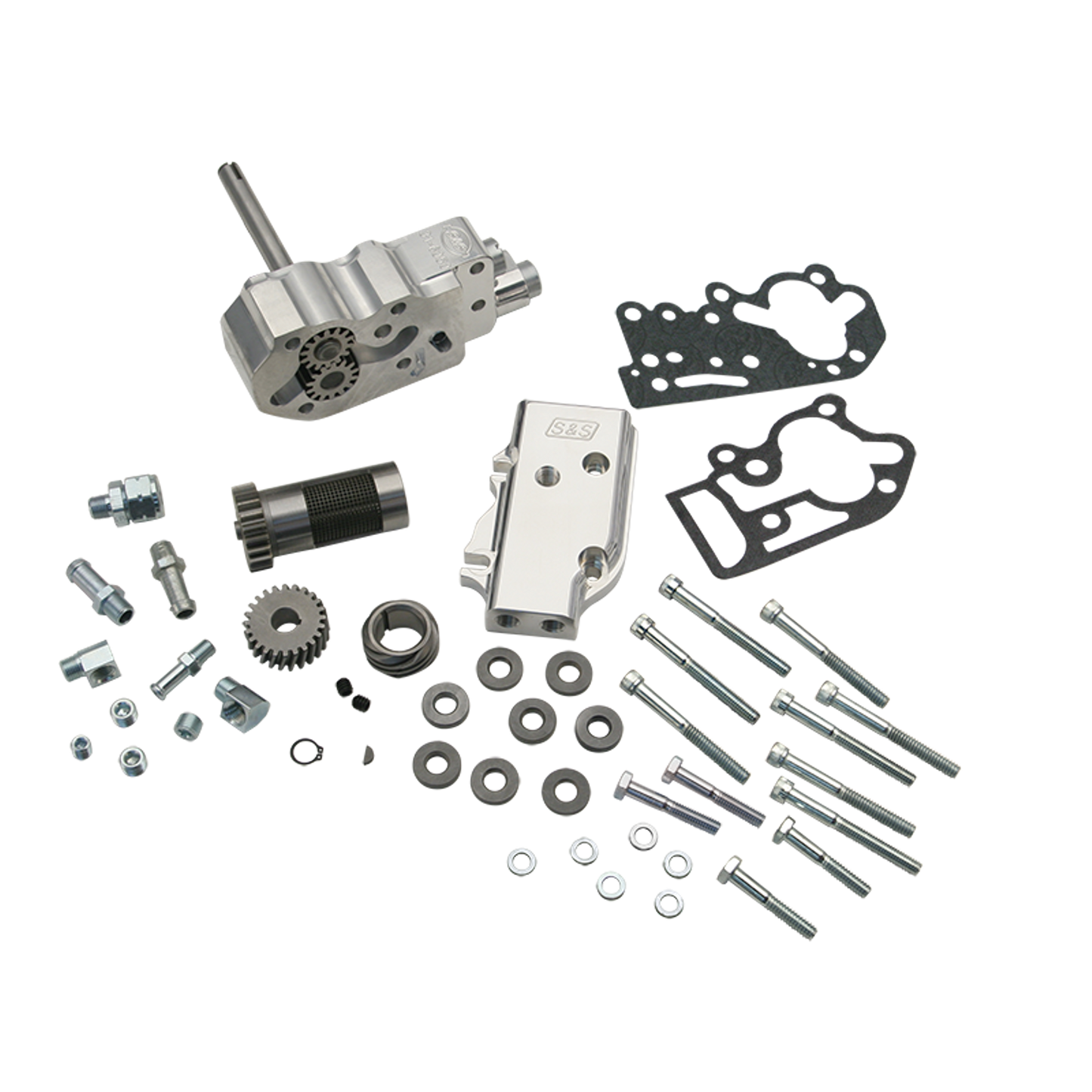 S&S Billet Oil pump assy w/gears BT70-77