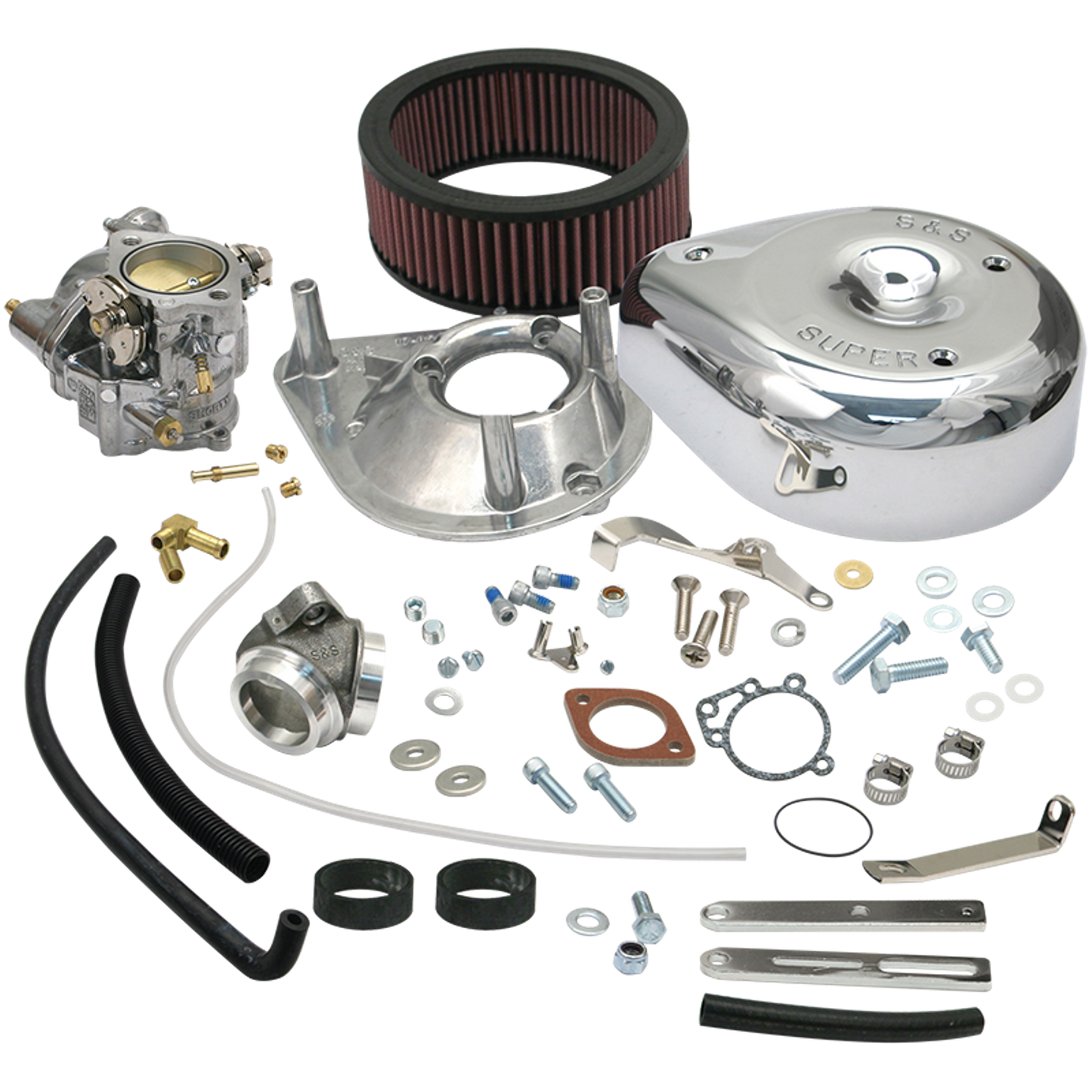 Super E Carburetor kit Shovel rubberba