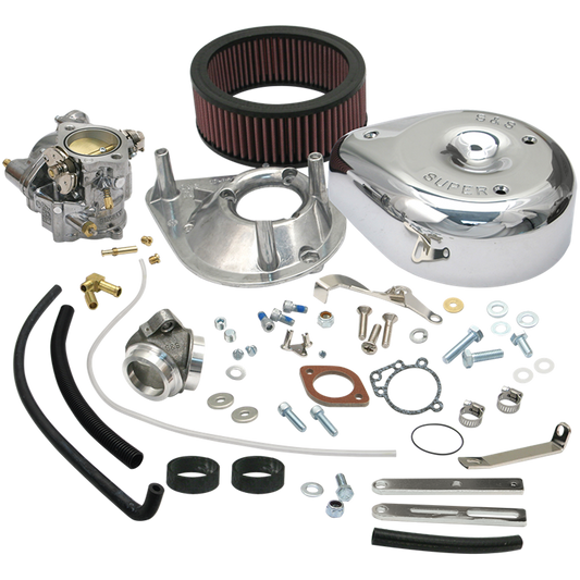 Super E Carburetor kit Shovel rubberba