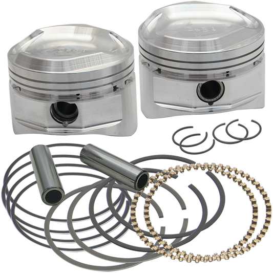 S&S 3.635" piston kit BT84-99 w/SS heads