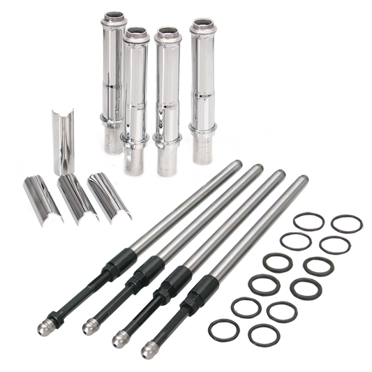 S&S Quickee pushrod kit TC99-17 chrome