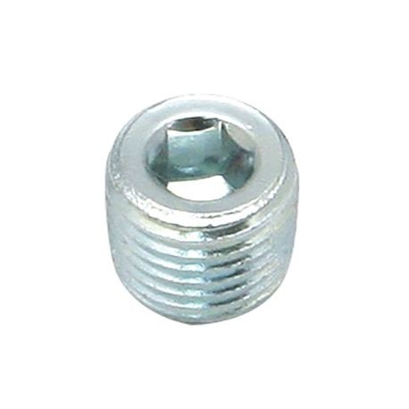 S&S Socket head plug, 1/4" NPT