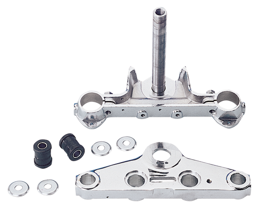 GZP Triple Tree W-Glide Chrome straight