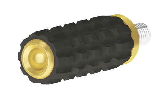RSD toe peg billet traction brass