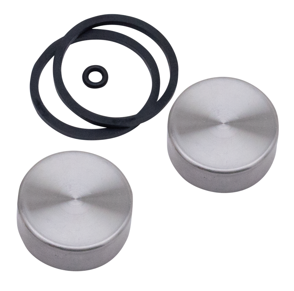 piston and seal kit, for disc brake