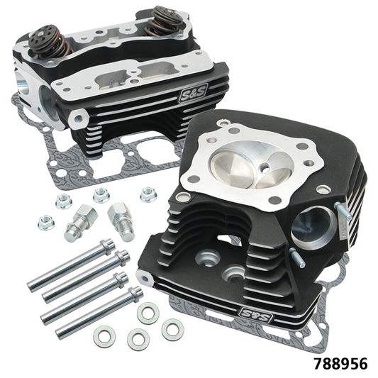 SS 89cc cyl head kit TC06-17 blk .650"S