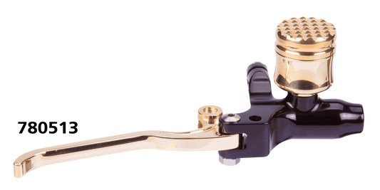 BRAKE M/C BLK TANK BRASS LEVER BRASS 9/1