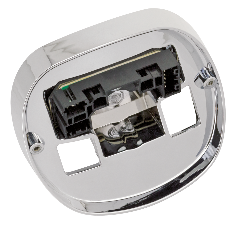 GZP Chr 99-16 taillight base w/circuit b