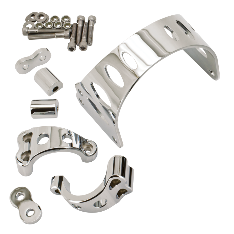 GZP Tomahawk Chrome forkbrace kit FXD06-