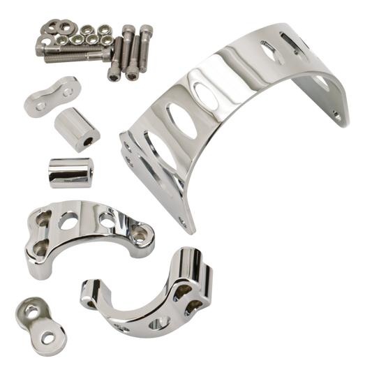 GZP Tomahawk Chrome forkbrace kit FXD06-
