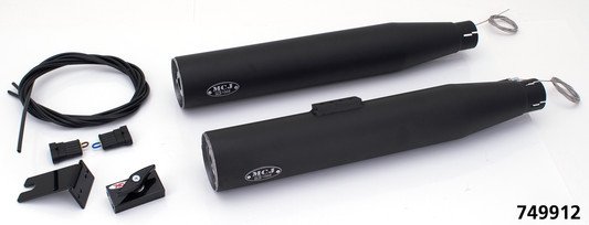 MCJ Royal Slip-Ons FLSTF06-17 Black