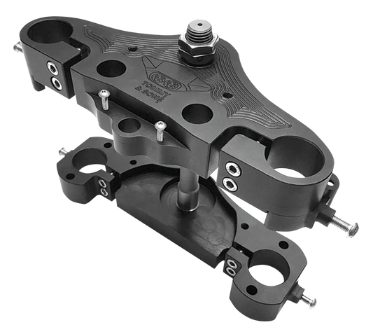 Triple trees for 23" wheel 49mm FLH/T14-