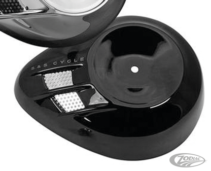 S&S Stealth Black Air Stream a/c cover