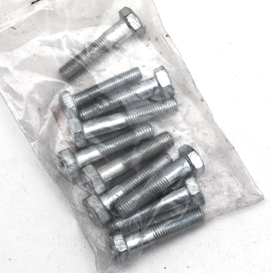 10pck hex bolt 5/16-24x1-3/8" UNF zinc