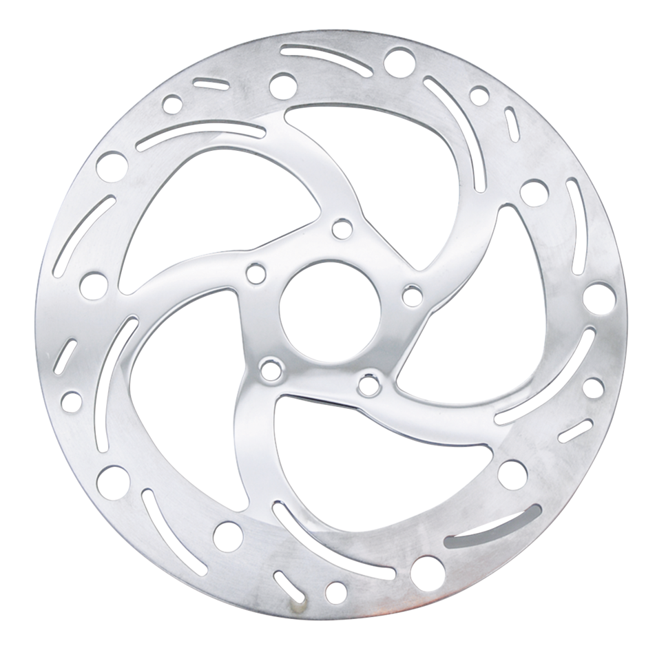Disc rotor 11,5" 5-spoke slotted/drilled