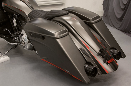 Magnus stretched saddlebags FLH/T14-UP