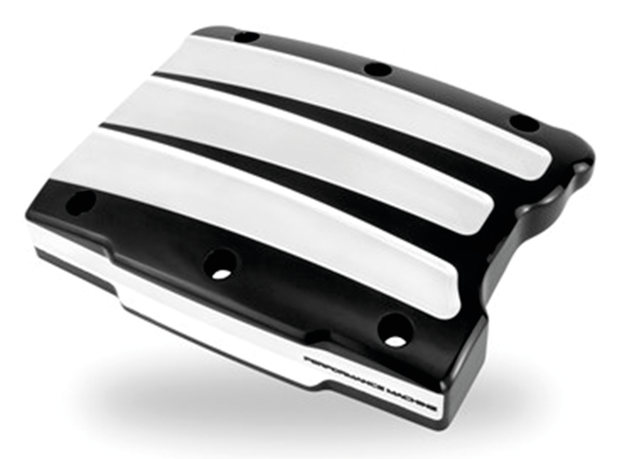 PM Scalloped TC rocker covers Platinum