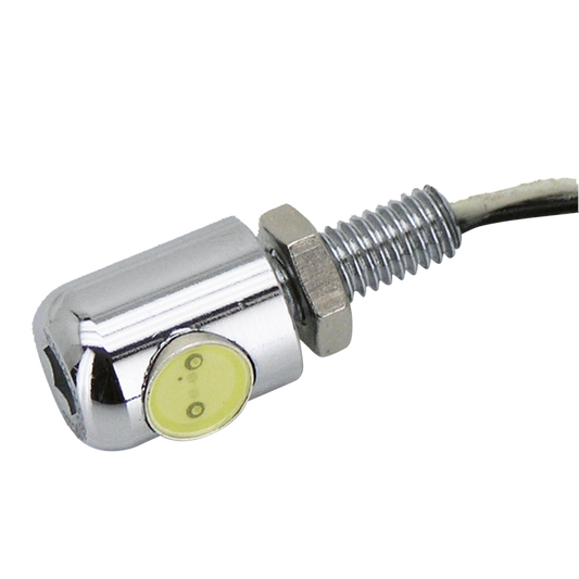 GZP Chr Mini LED EU appr licenseplate li