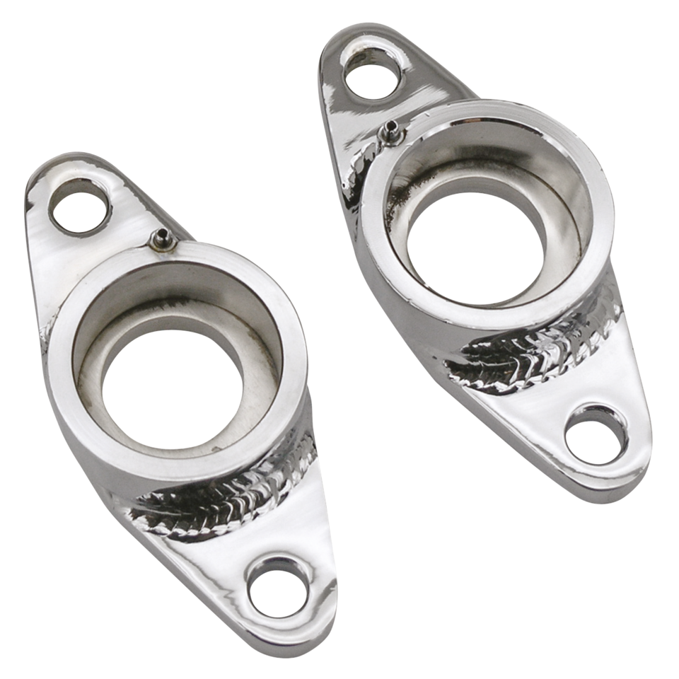 Swing arm mounts L&R, chrome FXR