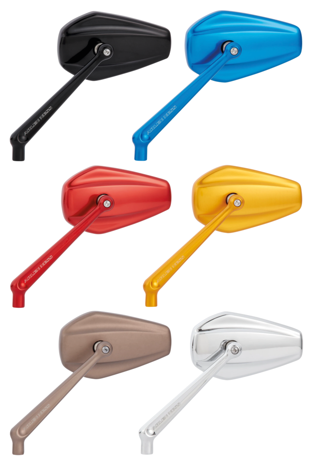 Ness mini stocker Chrome mirror Left