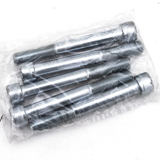 5pck allen bolt 1/2-20x4" UNF zinc