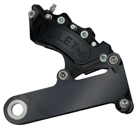 Billet 6 rear brake FXR82-94 black