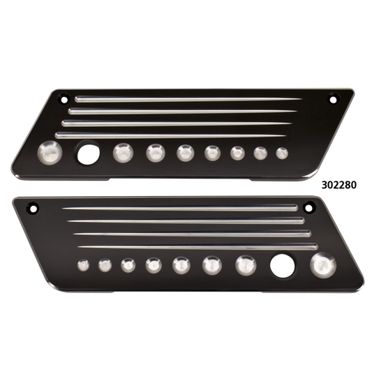 GZP Blk/cut Apollo latch cvr FLH/T93-13