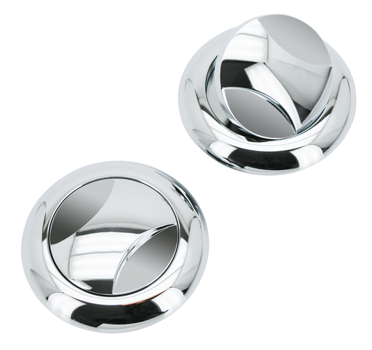 GZP Chrome Viper gascap R/H vented