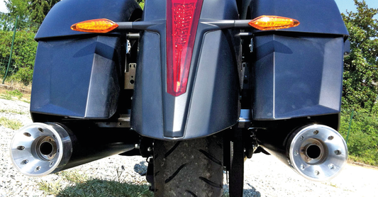 Twin Dark mfflr set D.100mm D.Ring Cap V