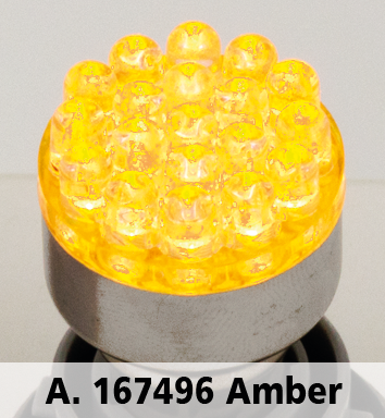 GZP SINGLE CLUSTER 19 X LED BULB AMBER B