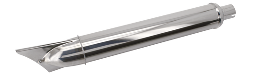 Muffler replica 1941-48 U/UL/EL/FL Chrom