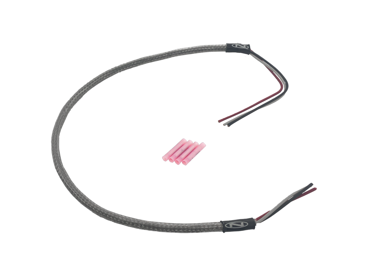 Headlight braided harness 18"